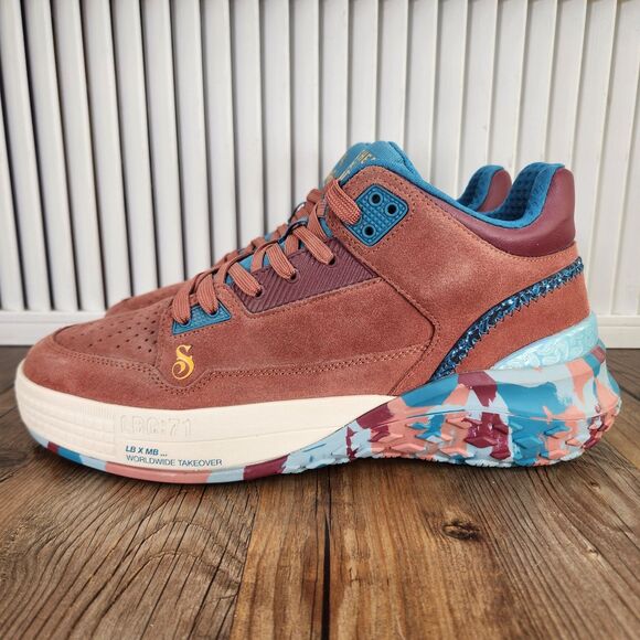 Skechers x Snoop Dogg Sizzle Buckets Blazed Trails Mens Size 10 Rust Suede Shoes - Picture 3 of 10